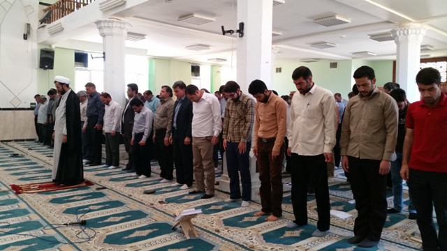 نماز جماعت هاي دانشگاه در ماه مبارک رمضان